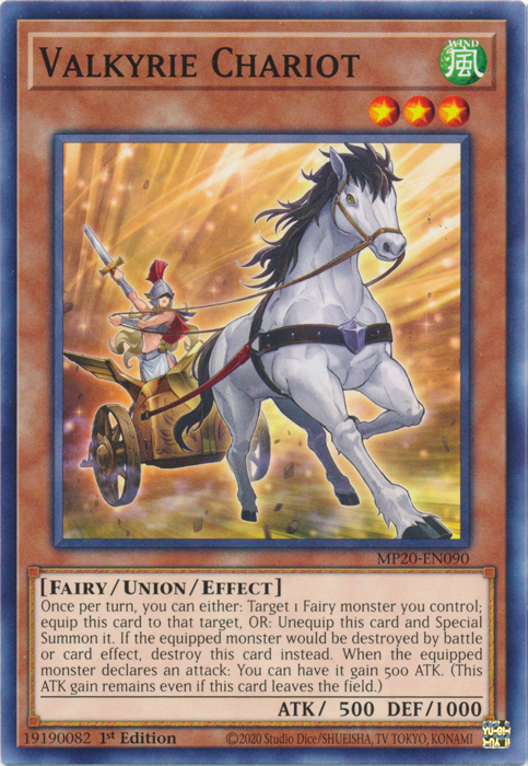 Valkyrie Chariot [MP20-EN090] Common Yu-Gi-Oh!