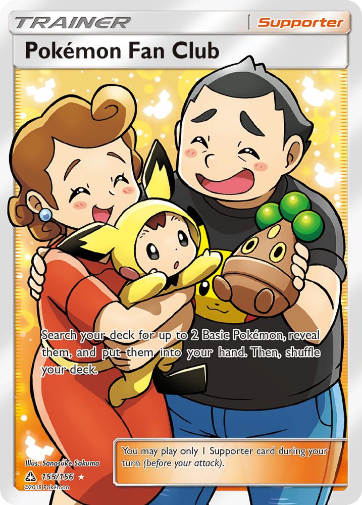 Pokemon Fan Club (155/156) [Sun & Moon: Ultra Prism] Pokémon
