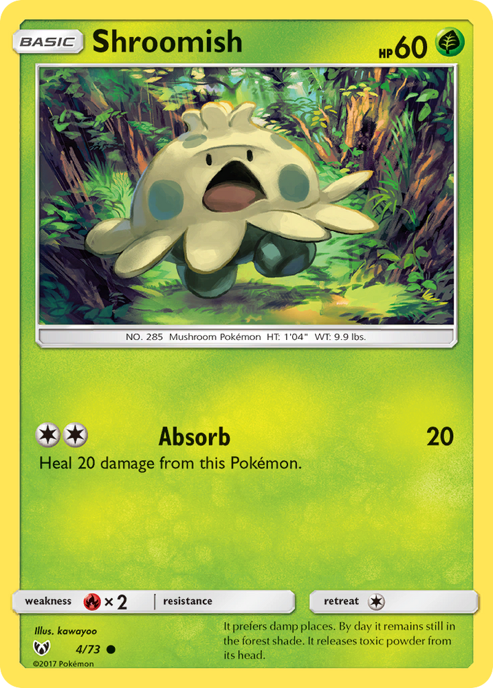 Shroomish (4/73) [Sun & Moon: Shining Legends] Pokémon