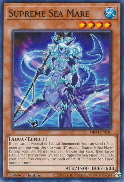 Supreme Sea Mare [DIFO-EN030] Common Yu-Gi-Oh!