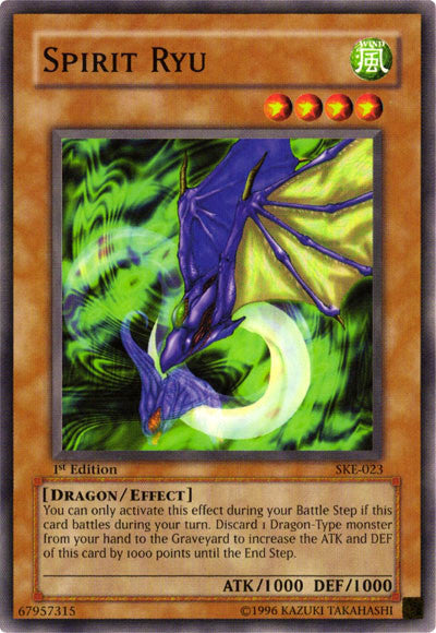 Spirit Ryu [SKE-023] Common Yu-Gi-Oh!