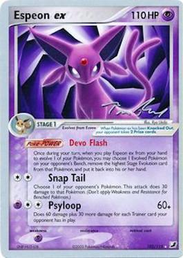 Espeon ex (102/115) (Legendary Ascent - Tom Roos) [World Championships 2007] Pokémon