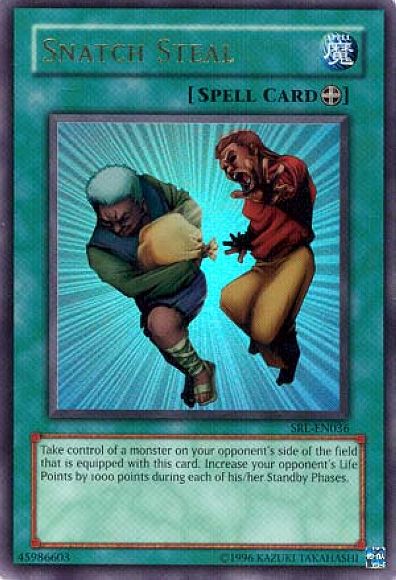 Snatch Steal [SRL-036] Ultra Rare Yu-Gi-Oh!