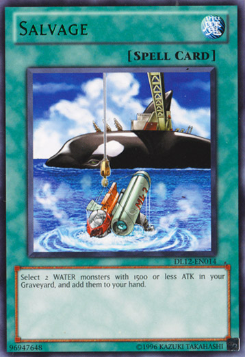 Salvage (Green) [DL12-EN014] Rare Yu-Gi-Oh!