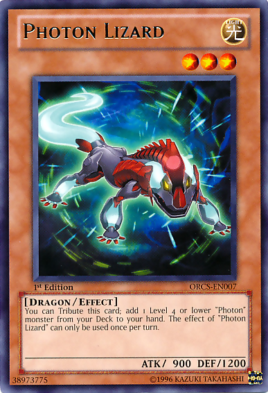 Photon Lizard [ORCS-EN007] Rare Yu-Gi-Oh!