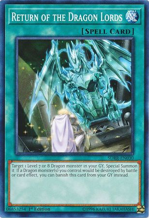 Return of the Dragon Lords [SDRR-EN030] Common Yu-Gi-Oh!