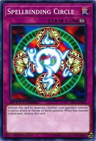 Spellbinding Circle [SBSC-EN005] Common Yu-Gi-Oh!