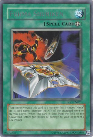 Fuhma Shuriken [IOC-EN031] Rare Yu-Gi-Oh!
