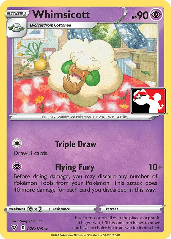 Whimsicott (076/185) [Prize Pack Series One]