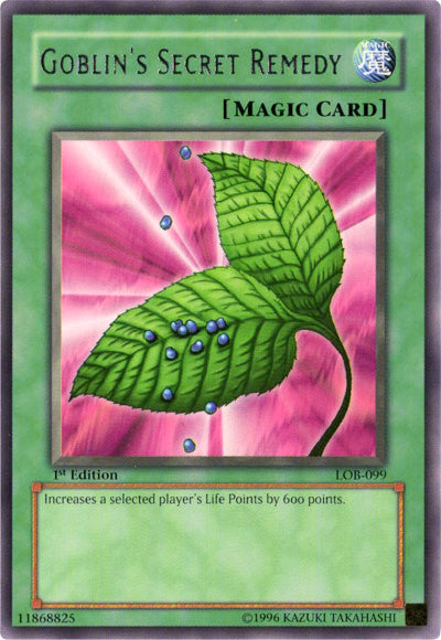 Goblin's Secret Remedy [LOB-099] Rare Yu-Gi-Oh!