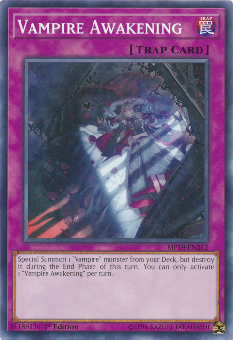 Vampire Awakening [MP19-EN242] Common Yu-Gi-Oh!