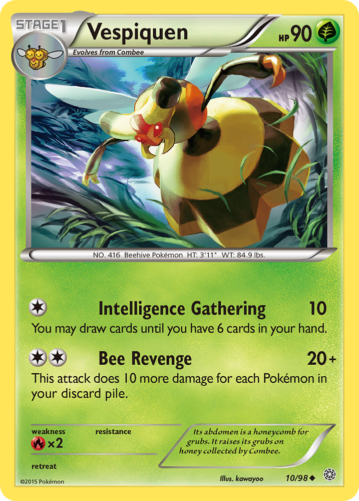 Vespiquen (10/98) [XY: Ancient Origins] Pokémon