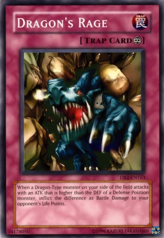 Dragon's Rage [DB2-EN163] Common Yu-Gi-Oh!