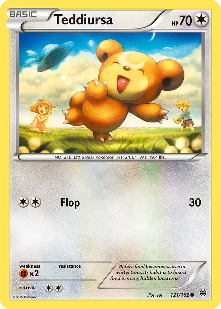 Teddiursa (121/162) [XY: BREAKthrough] Pokémon