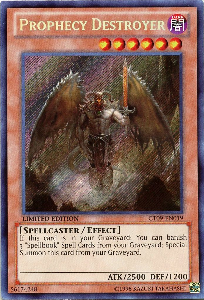Prophecy Destroyer [CT09-EN019] Secret Rare Yu-Gi-Oh!