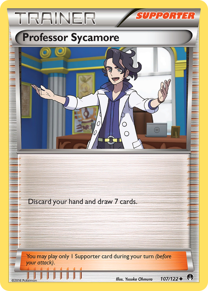 Professor Sycamore (107/122) [XY: BREAKpoint] Pokémon