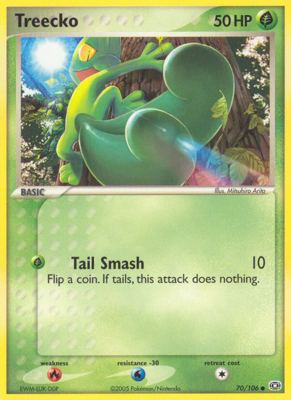 Treecko (70/106) [EX: Emerald] Pokémon