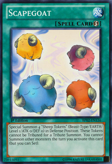 Scapegoat [BP02-EN136] Mosaic Rare Yu-Gi-Oh!