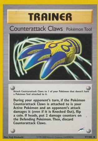 Counterattack Claws (97/105) [Neo Destiny Unlimited] Pokémon
