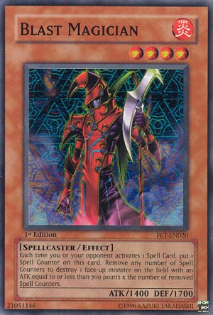 Blast Magician [FET-EN020] Super Rare Yu-Gi-Oh!