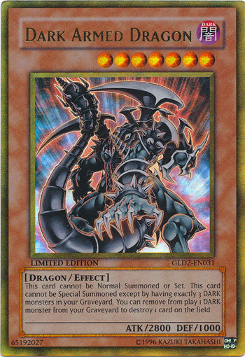 Dark Armed Dragon [GLD2-EN031] Ultra Rare Yu-Gi-Oh!
