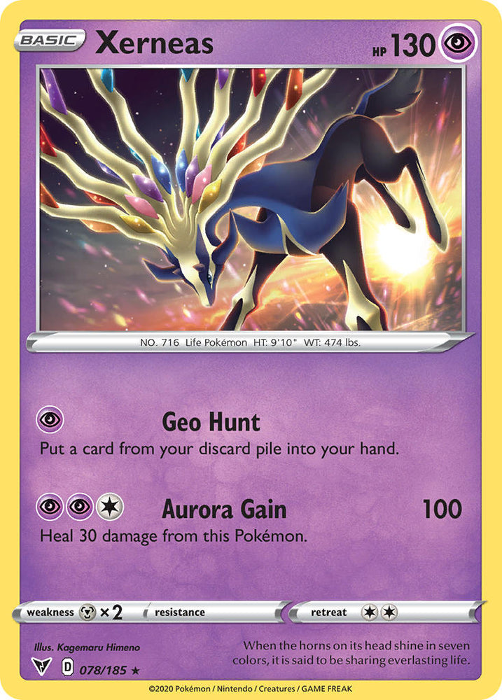 Xerneas (078/185) [Sword & Shield: Vivid Voltage] Pokémon