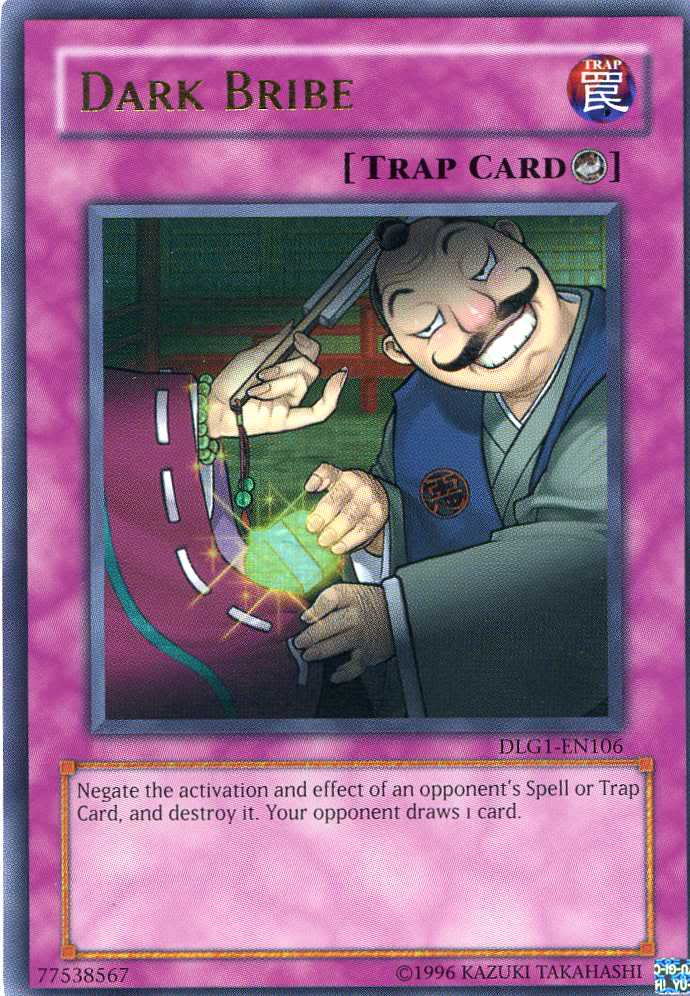 Dark Bribe [DLG1-EN106] Ultra Rare Yu-Gi-Oh!