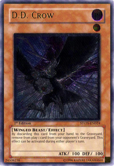 D.D. Crow [STON-EN024] Ultimate Rare Yu-Gi-Oh!