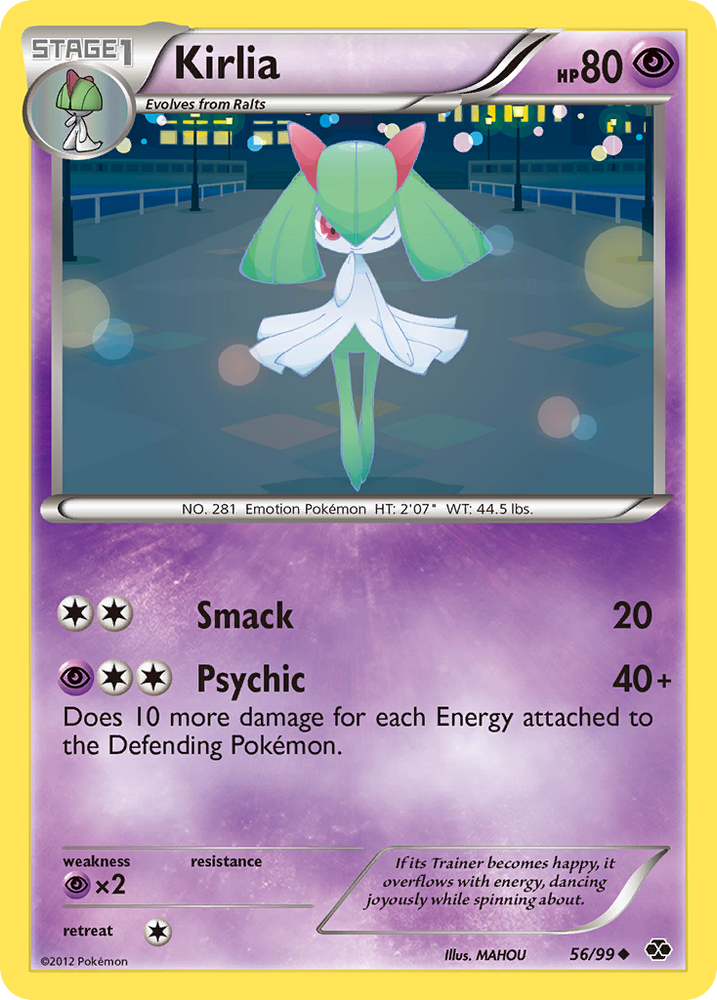 Kirlia (56/99) [Black & White: Next Destinies] Pokémon