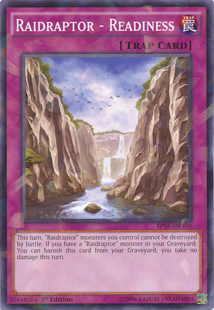 Raidraptor - Readiness [SP15-EN050] Shatterfoil Rare Yu-Gi-Oh!