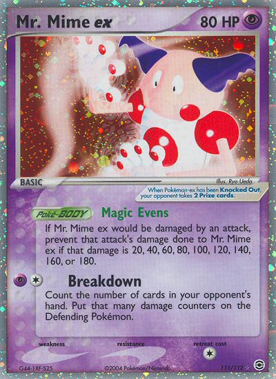 Mr. Mime ex (111/112) [EX: FireRed & LeafGreen] Pokémon