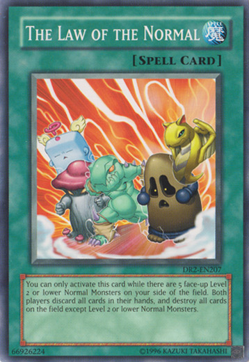The Law of the Normal [DR2-EN207] Common Yu-Gi-Oh!