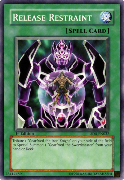 Release Restraint [SD5-EN032] Common Yu-Gi-Oh!