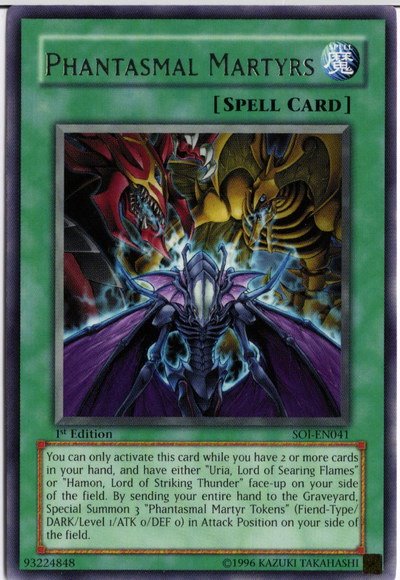 Phantasmal Martyrs [SOI-EN041] Rare Yu-Gi-Oh!