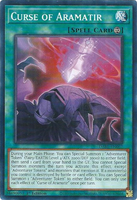 Curse of Aramatir [DABL-EN067] Common Yu-Gi-Oh!