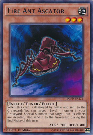 Fire Ant Ascator [LC5D-EN224] Rare - Yugioh Cards For Your TCG Needs!