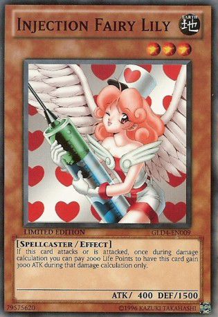 Injection Fairy Lily [GLD4-EN009] Common Yu-Gi-Oh!