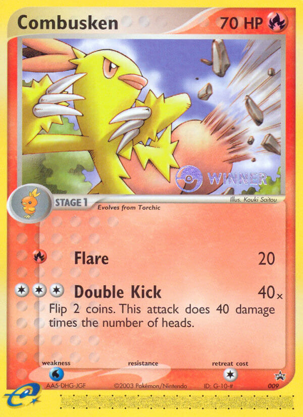 Combusken (009) [Nintendo: Black Star Promos] Pokémon
