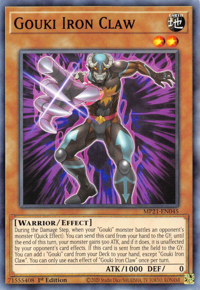 Gouki Iron Claw [MP21-EN045] Common Yu-Gi-Oh!