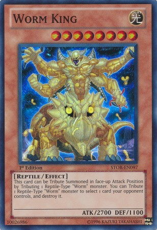 Worm King [STOR-EN097] Super Rare Yu-Gi-Oh!