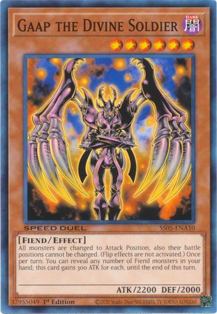 Gaap the Divine Soldier [SS05-ENA10] Common Yu-Gi-Oh!