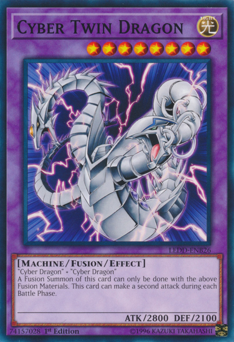 Cyber Twin Dragon [LEDD-ENB26] Common Yu-Gi-Oh!