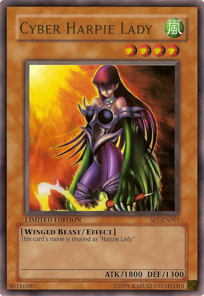 Cyber Harpie Lady [SP1-EN001] Ultra Rare Yu-Gi-Oh!