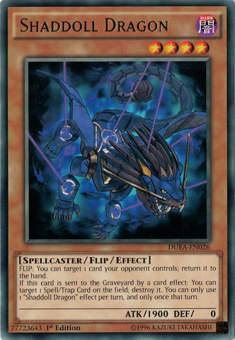 Shaddoll Dragon [DUEA-EN026] Rare Yu-Gi-Oh!