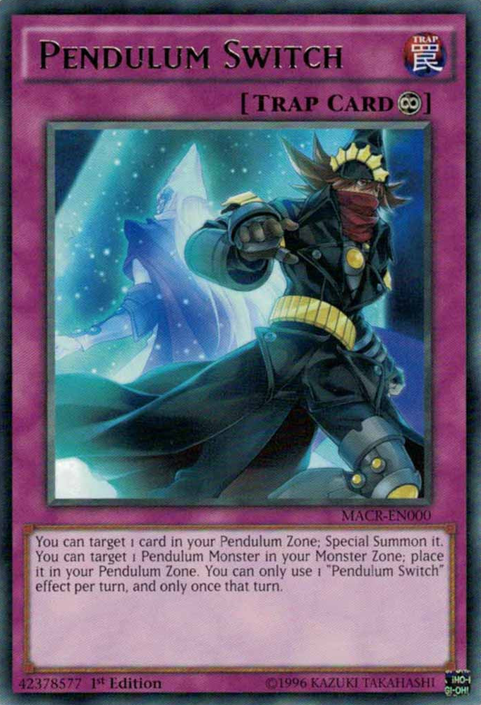 Pendulum Switch [MACR-EN000] Rare Yu-Gi-Oh!