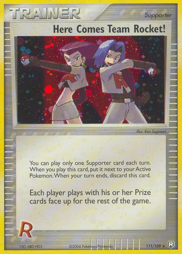 Here Comes Team Rocket! (111/109) [EX: Team Rocket Returns] Pokémon