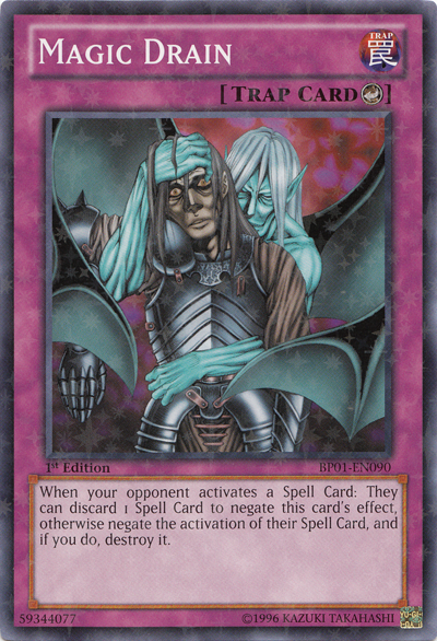 Magic Drain [BP01-EN090] Starfoil Rare Yu-Gi-Oh!