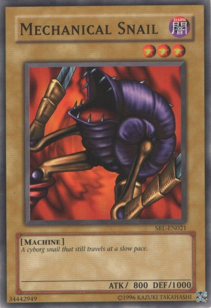 Mechanical Snail [SRL-EN021] Common Yu-Gi-Oh!