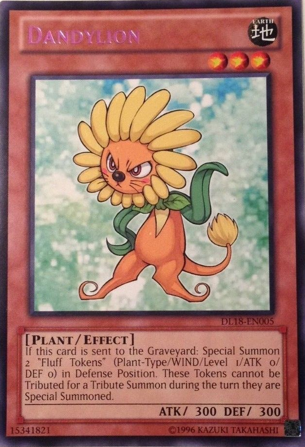 Dandylion (Purple) [DL18-EN005] Rare Yu-Gi-Oh!