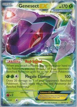 Genesect EX (11/101) (Emerald King - Andrew Estrada) [World Championships 2014] Pokémon